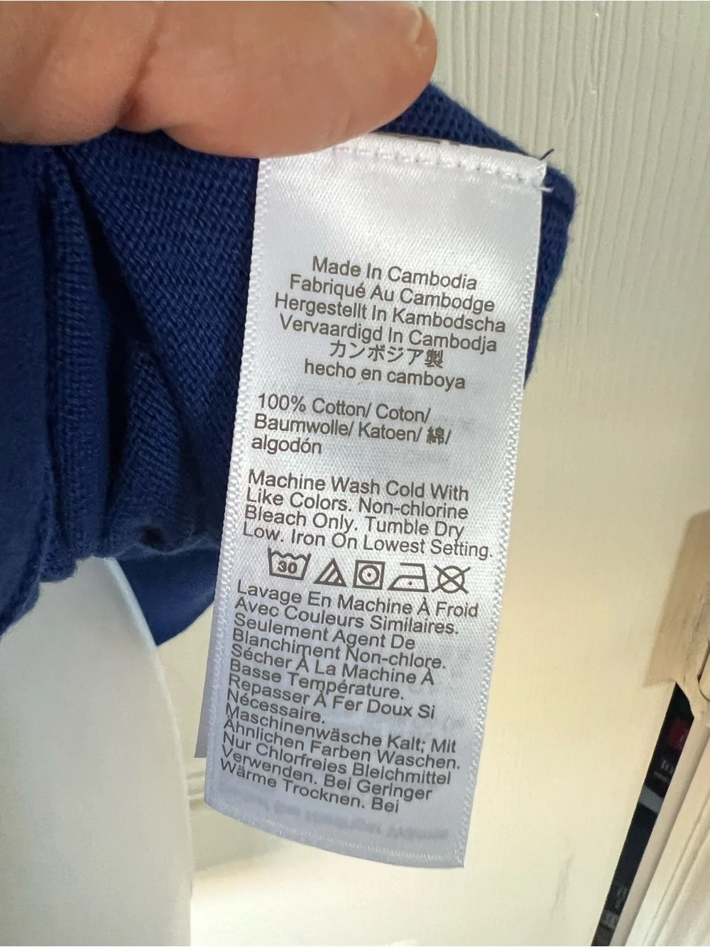 NWT J. Crew Short Sleeve Crewneck Sweater — Cobalt Blue XL